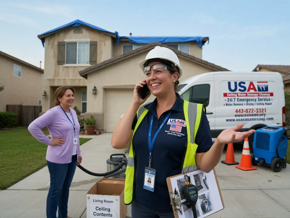 Ceiling Water Damage Restoration Ludell, KS FAQs